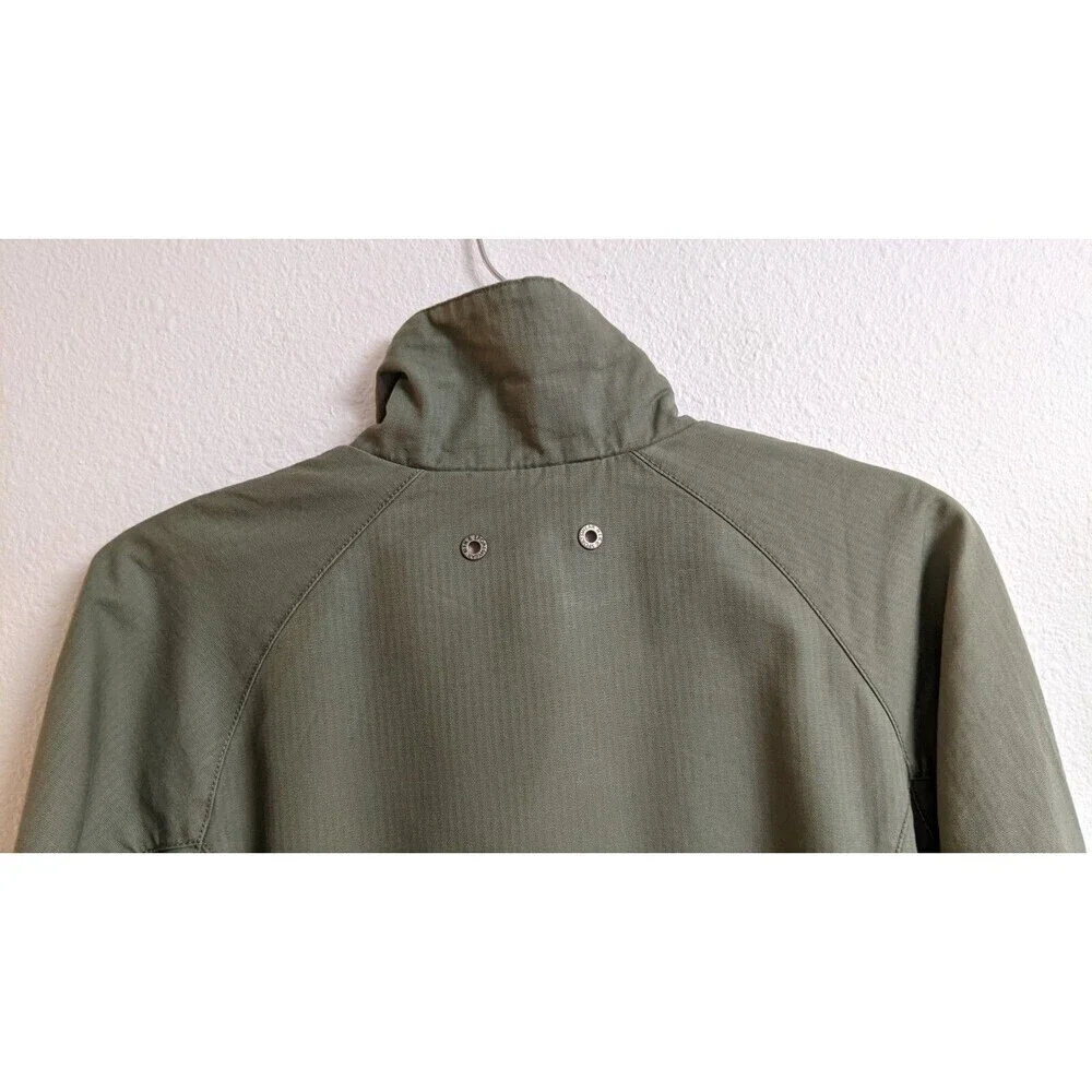 Women's NIKE Sportswear Jacket Terry Lined w/ Metal Sneaker Rainbow Charm Small